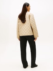Tommy Hilfiger Crest Water Repellent Quilted Mac Coat - Imagem 2 de 5