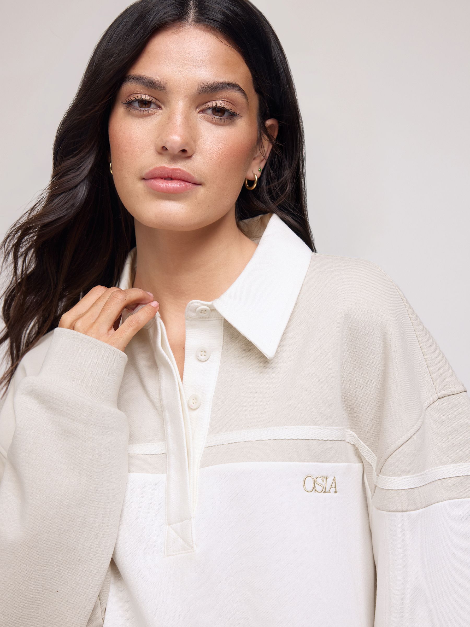 トップス COOTIE Supima Border Oversized L/S Polo COOTIE / Supima Border Oversized L/S Polo 通販 正規代理店