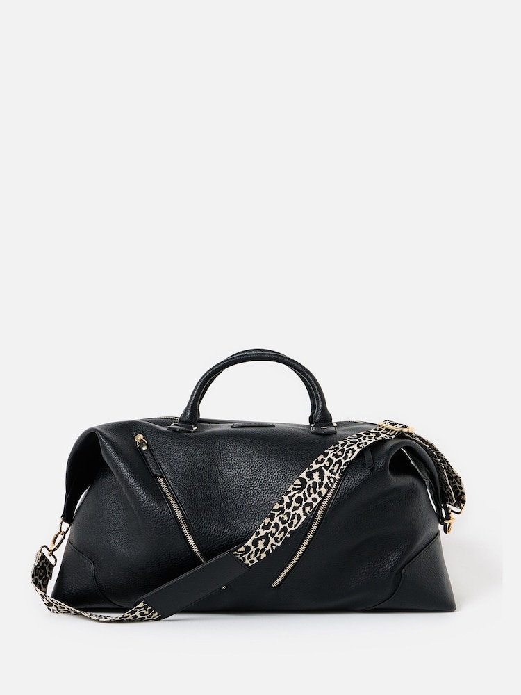 Oliver Bonas Black Weekend Bag - Image 1 of 6