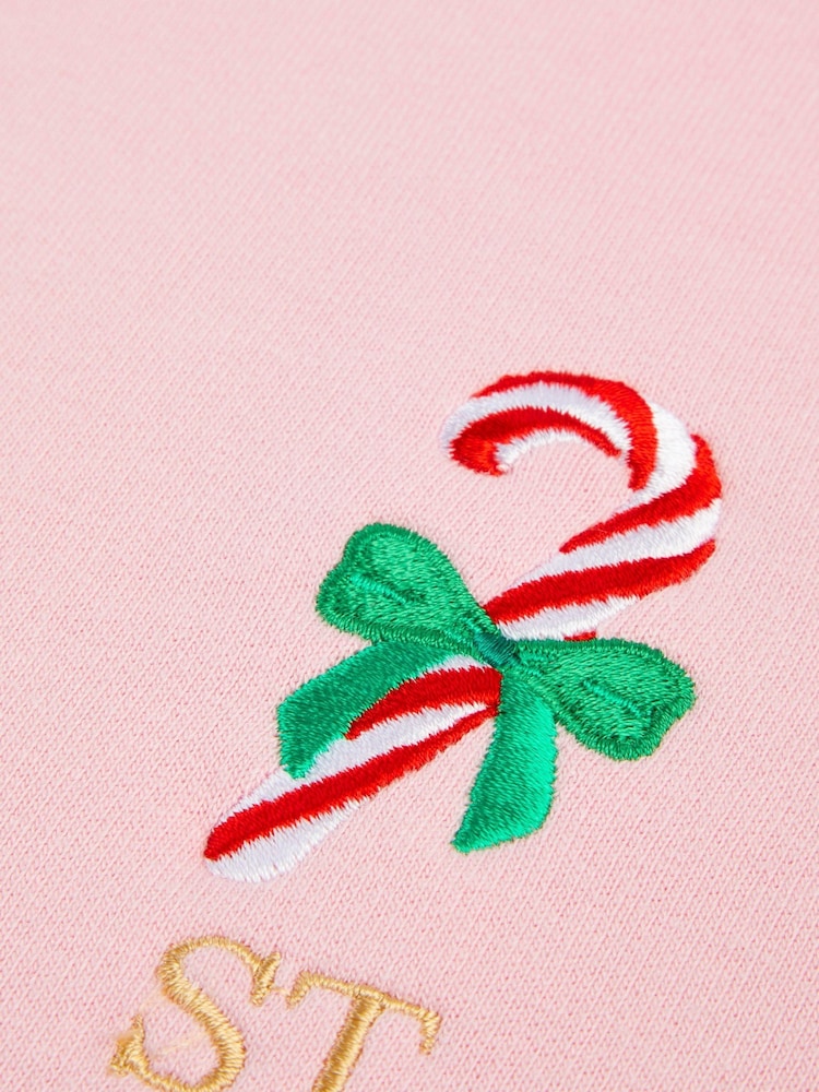 Personalised Unisex Christmas Sweatshirt by Stitchstyle - Image 4 of 4