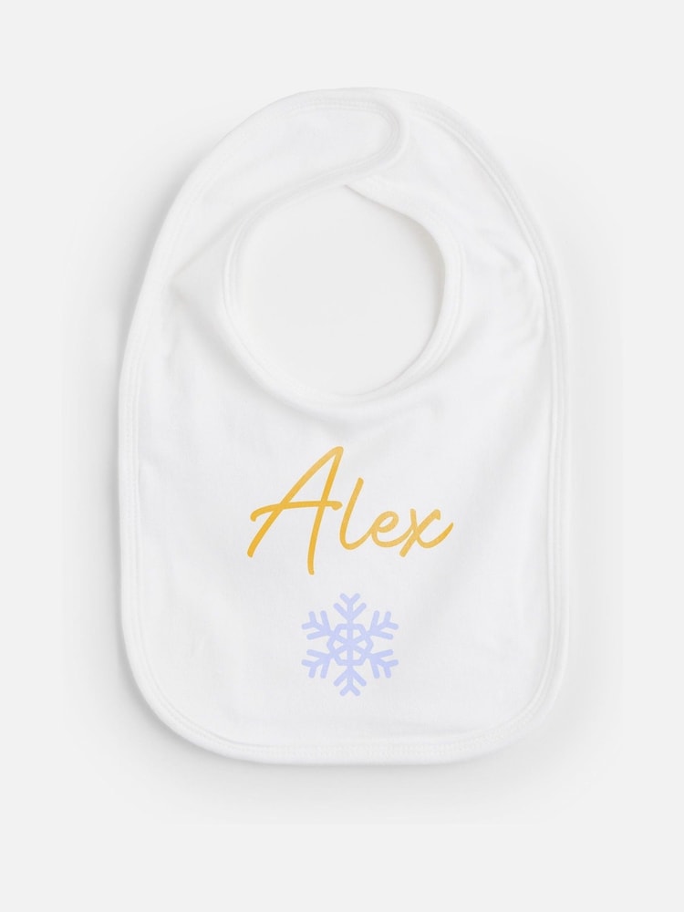 Personalised Christmas Bibs by Stitchstyle - Image 1 of 4