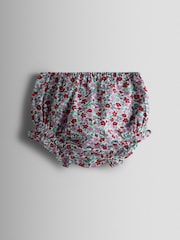 JoJo Maman Bébé Ditsy Floral Sailor Baby Dress - Imaginea 4 din 6