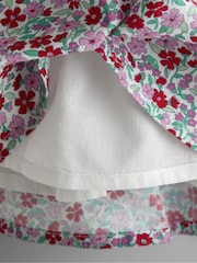 JoJo Maman Bébé Ditsy Floral Sailor Baby Dress - Imaginea 6 din 6