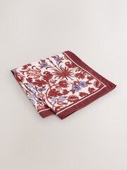 Rust Red Tie and Pocket Square Set - Image 6 of 7