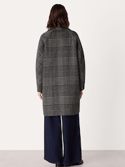 Whistles Grey Cassie Double Face Coat - Image 2 of 5
