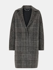 Whistles Grey Cassie Double Face Coat - Image 5 of 5