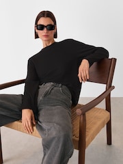 Whistles Relaxed Long Sleeve T-Shirt - Imagem 4 de 5