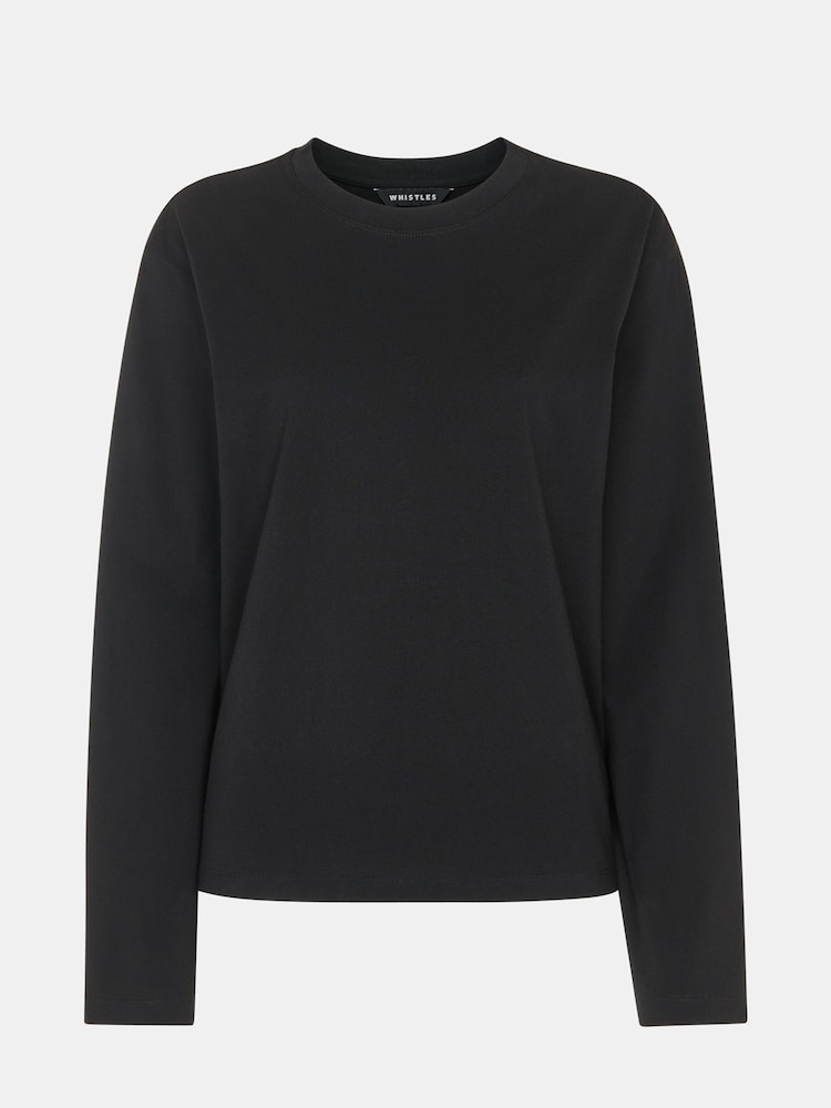 Whistles Relaxed Long Sleeve T-Shirt - Imagem 5 de 5