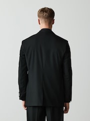 أسود - سترة بدلة توكسيدو بقصة فضفاضة - صورة 5 من 12