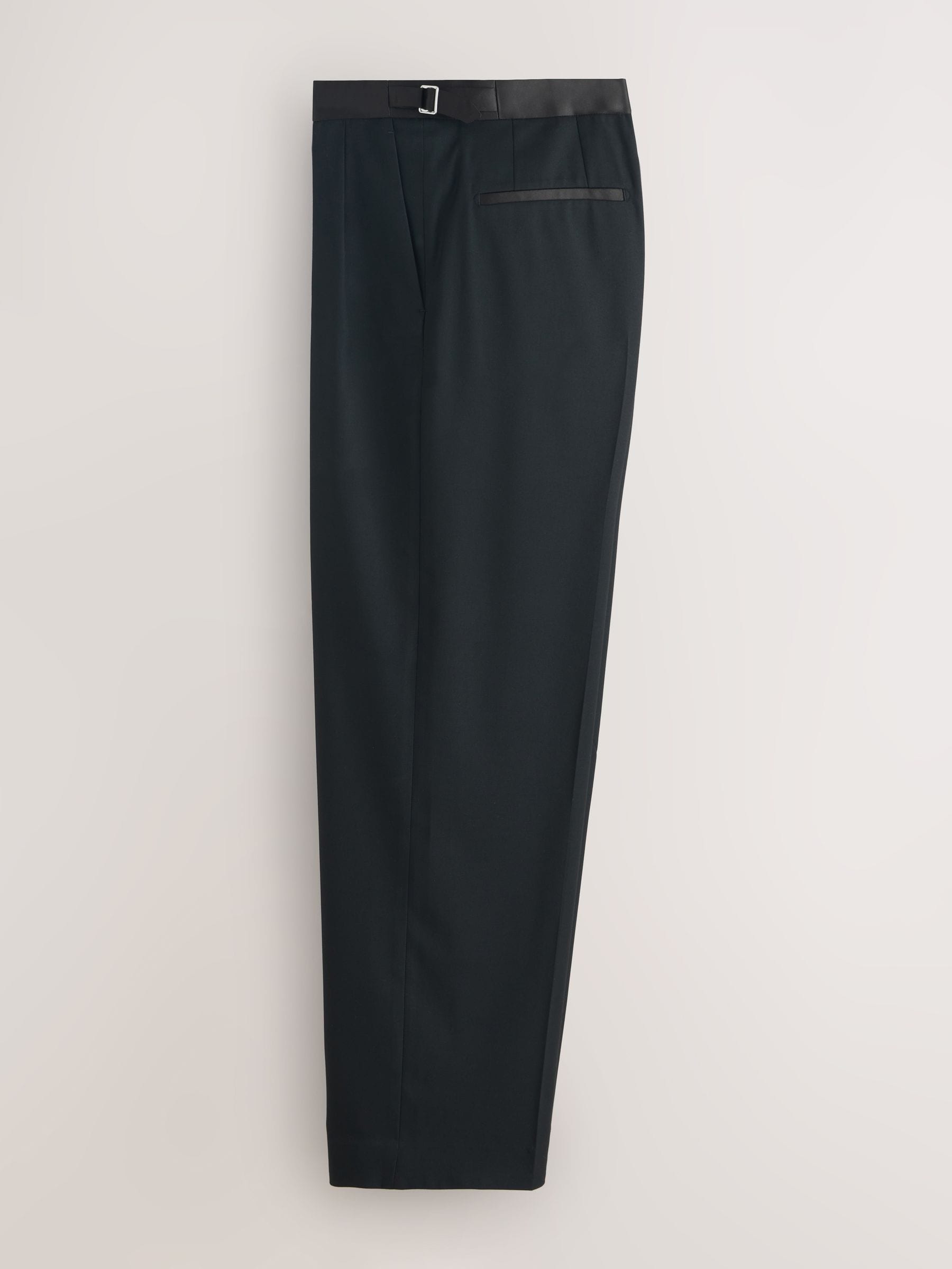 Buy Black Loose Fit Tuxedo Suit Trousers from Next USA