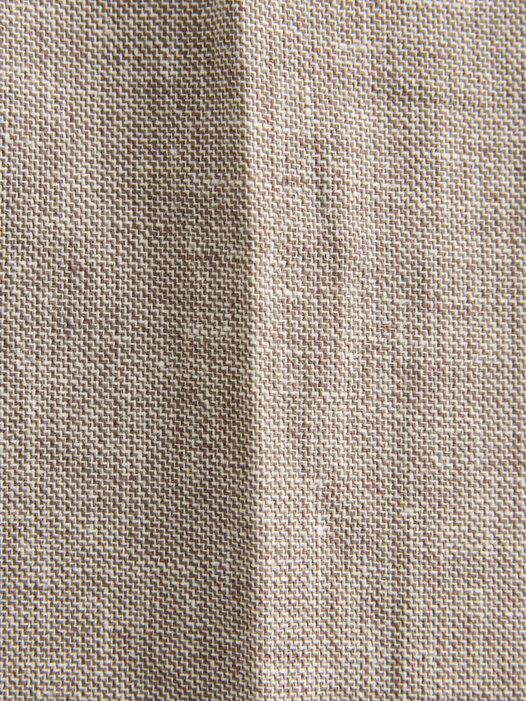 ストーン - リネン混テクスチャースーツパンツ - 画像 10 / 10