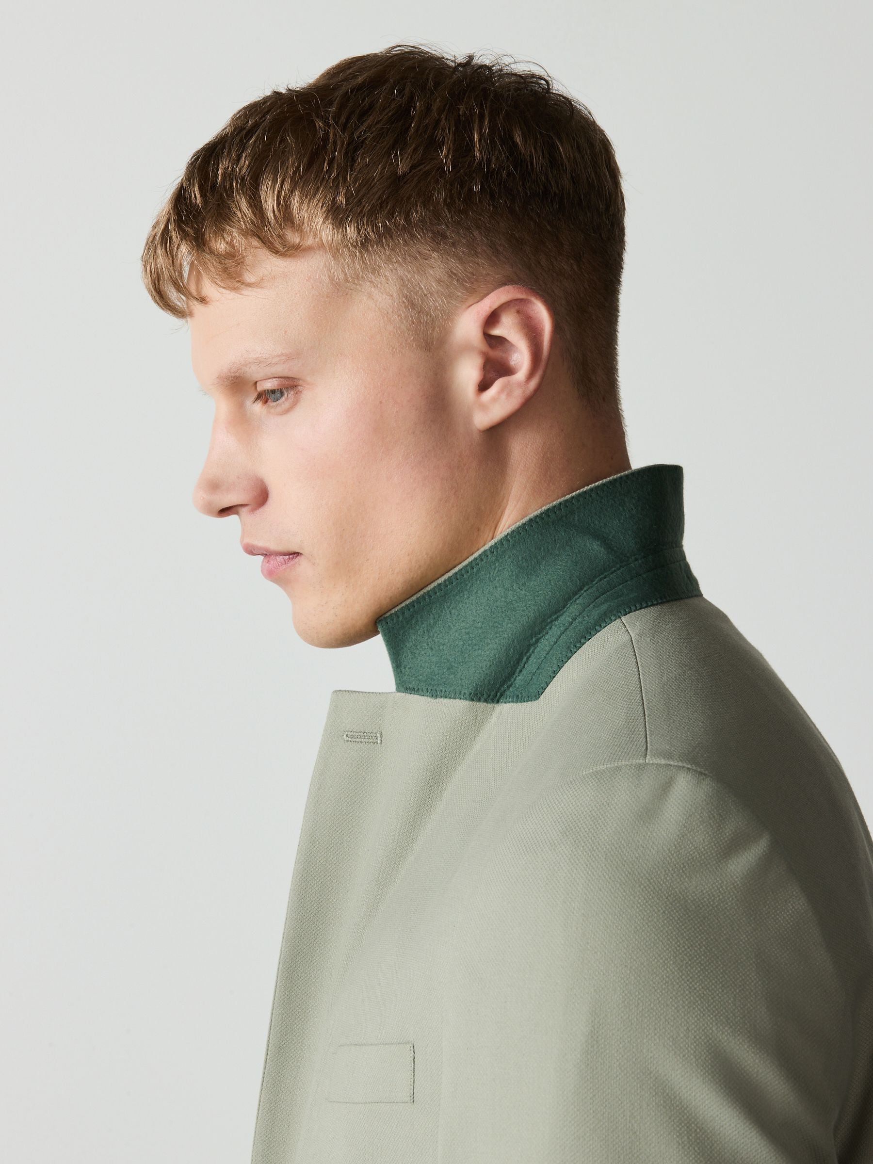 Buy Sage Green Loose Fit Textured Suit Jacket from Next USA