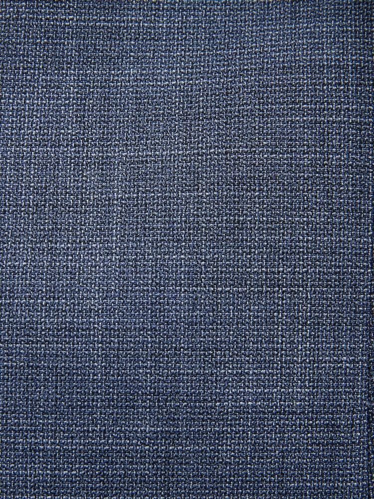 Blue Regular Fit Contrast Fabric Detail Suit Jacket - Image 10 of 10 Blue Regular Fit Contrast Fabric Detail Suit Jacket - Image 10 of 10