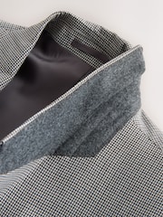 Grey Archive Puppy Tooth Wool Blend Suit Jacket - Image 11 of 13