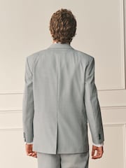 Grey Archive Puppy Tooth Wool Blend Suit Jacket - Image 4 of 13