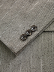Neutral Archive Striped Wool Blend Suit Jacket - Image 12 of 13
