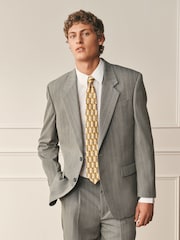 Neutral Archive Striped Wool Blend Suit Jacket - Image 3 of 13