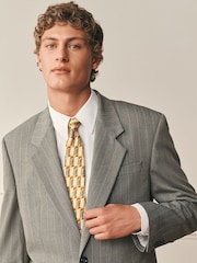 Neutral Archive Striped Wool Blend Suit Jacket - Image 4 of 13