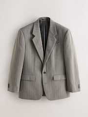 Neutral Archive Striped Wool Blend Suit Jacket - Image 8 of 13