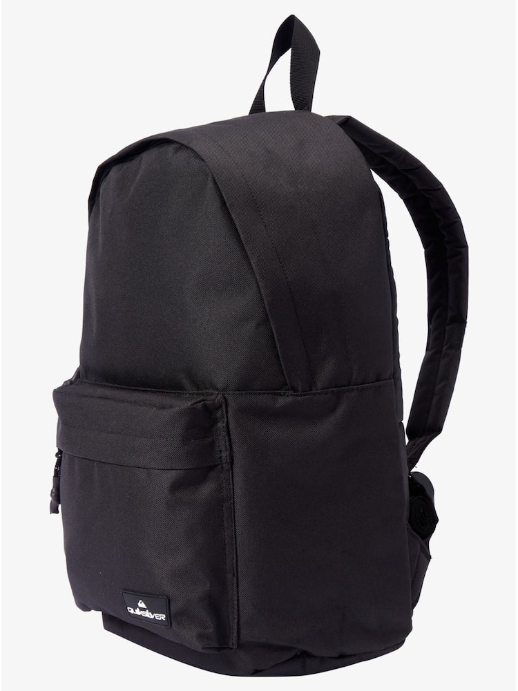 Quiksilver Black Large The Poster Logo Backpack - Image 2 of 4 Quiksilver Black Large The Poster Logo Backpack - Image 2 of 4