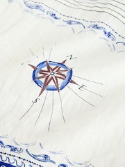 Ecru Stripe N. Premium Short Sleeve Shirt - Image 9 of 9