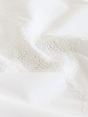 White Crochet Insert Midi Skirt - Image 3 of 3