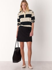 Whistles White Stripe Polo Shirt - Image 3 of 5
