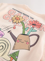 Cream Garden Graphic Sweatshirt and Leggings Set (3mths-7yrs) - Image 10 of 10