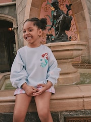 Blauw - Ariel - Ariel Sweatshirt & Shorts Set (3mths-7yrs) - Afbeelding 11 van 21