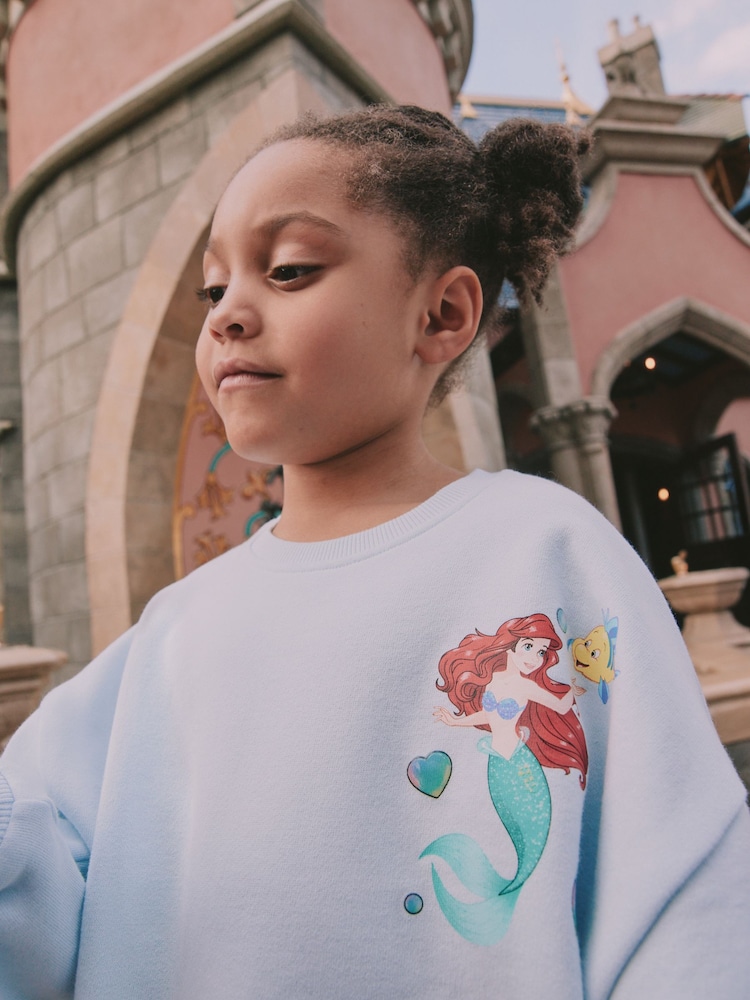 Blauw - Ariel - Ariel Sweatshirt & Shorts Set (3mths-7yrs) - Afbeelding 13 van 13