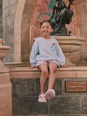 Blauw - Ariel - Ariel Sweatshirt & Shorts Set (3mths-7yrs) - Afbeelding 15 van 21