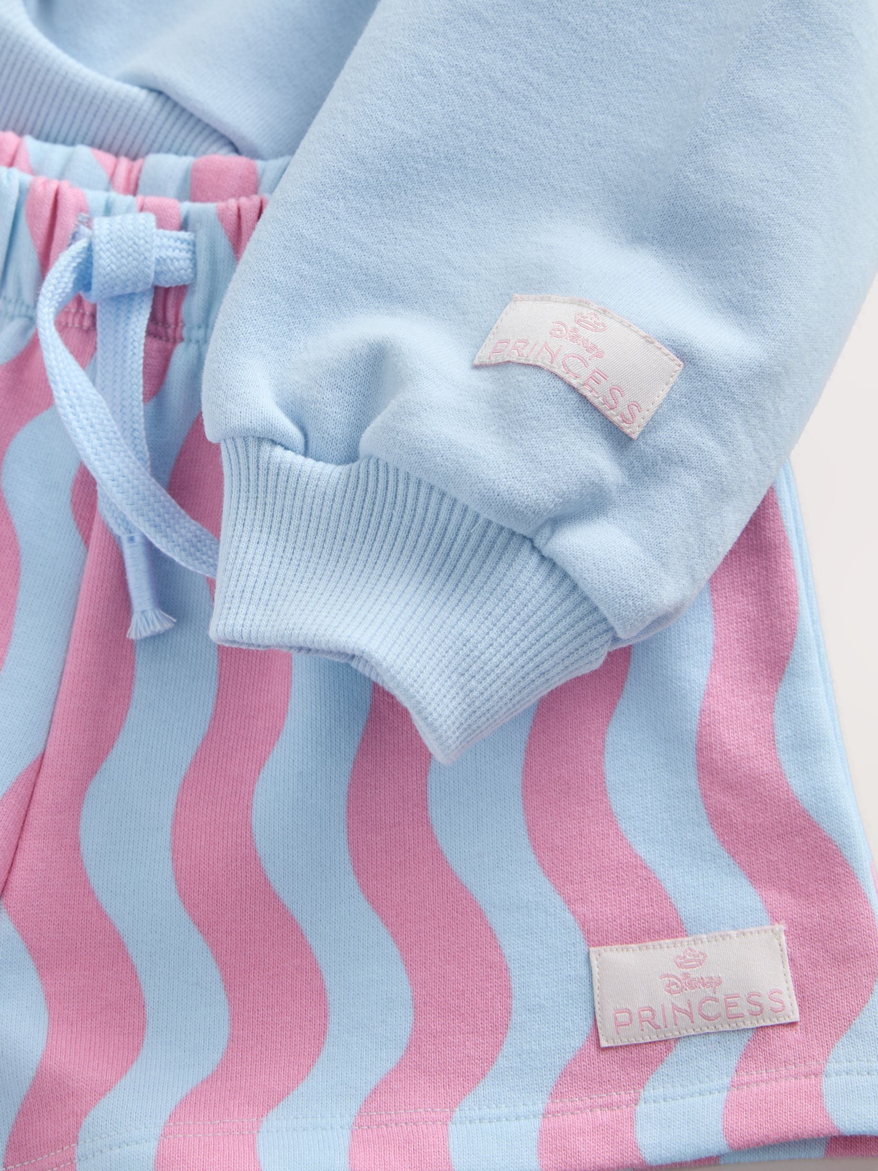Buy Blue Ariel Ariel Sweatshirt & Shorts Set (3mths-7yrs) from the