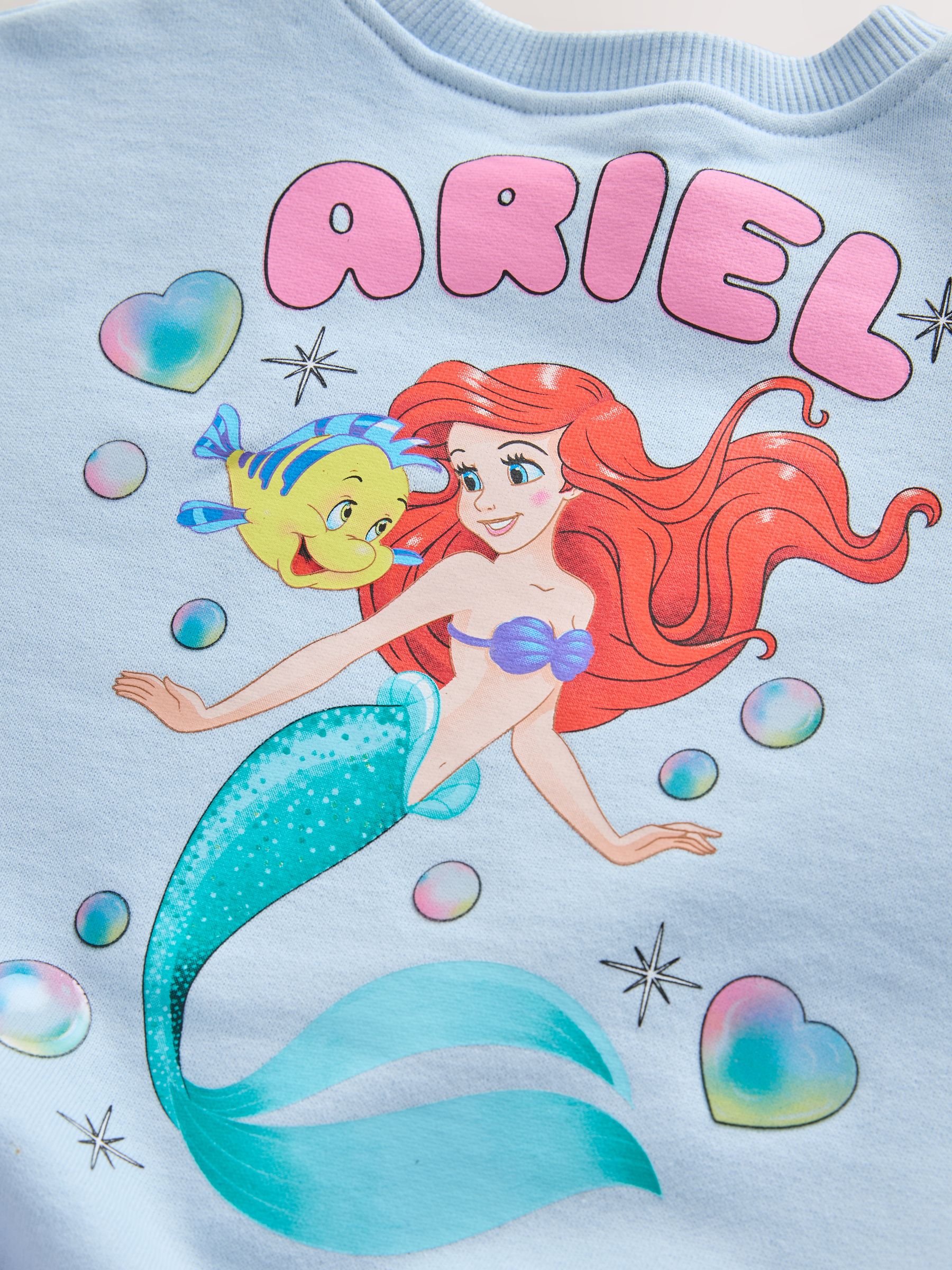 Buy Blue Ariel Ariel Sweatshirt & Shorts Set (3mths-7yrs) from
