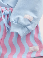Blue Ariel Ariel Sweatshirt & Shorts Set (3mths-7yrs) - Image 9 of 10
