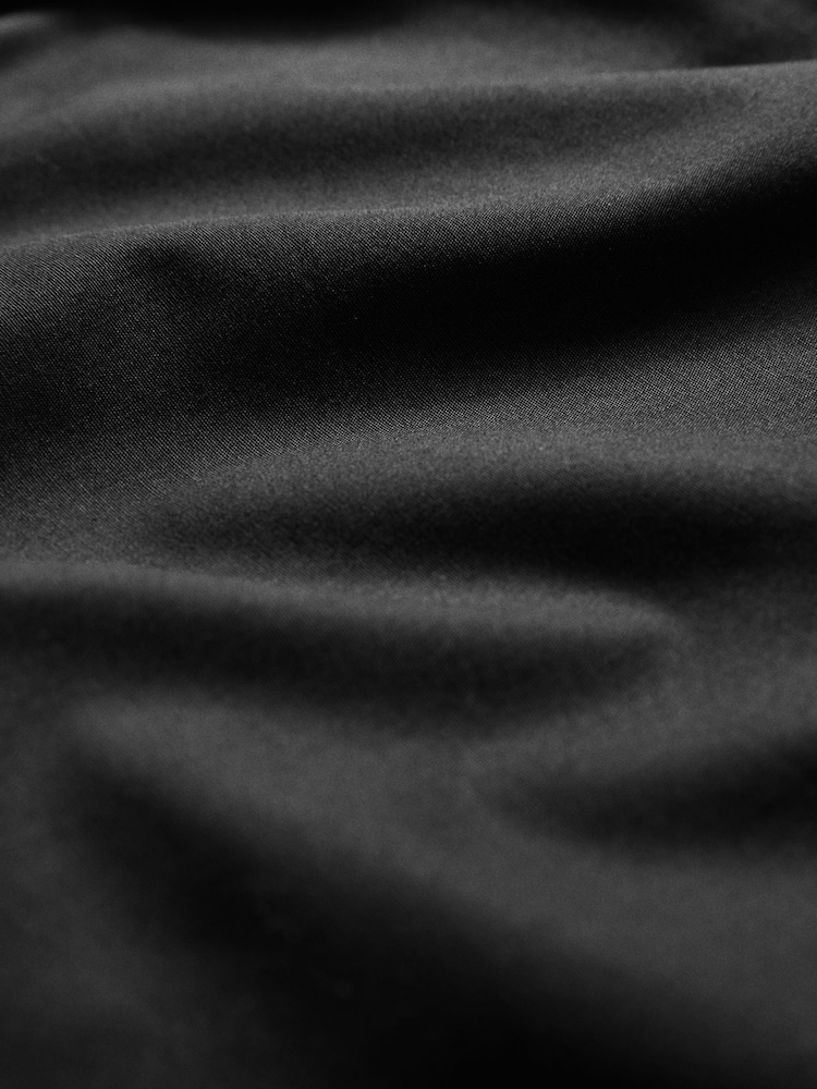 The Set 2 Pack Cotton Shirred Waist Midi Skirts Black/White - Image 9 of 9