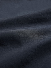 The Set 2 Pack Cotton Puff Sleeve Tops Navy Blue/White - Image 4 of 5