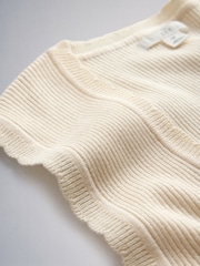 The Set 3 Pack Fine Knit Scallop Trim Vest Tops - Imaginea 6 din 6