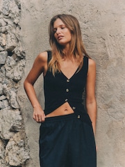 The Set 3 Pack Knitted Button Down Waistcoat - 画像 1 / 10