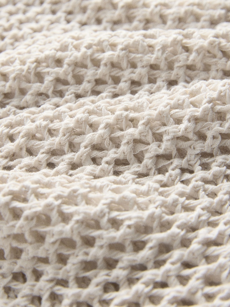 The Set 2 Pack Open Knit Slash Neck Jumpers Neutral/Black - Image 5 of 5 The Set 2 Pack Open Knit Slash Neck Jumpers Neutral/Black - Image 5 of 5