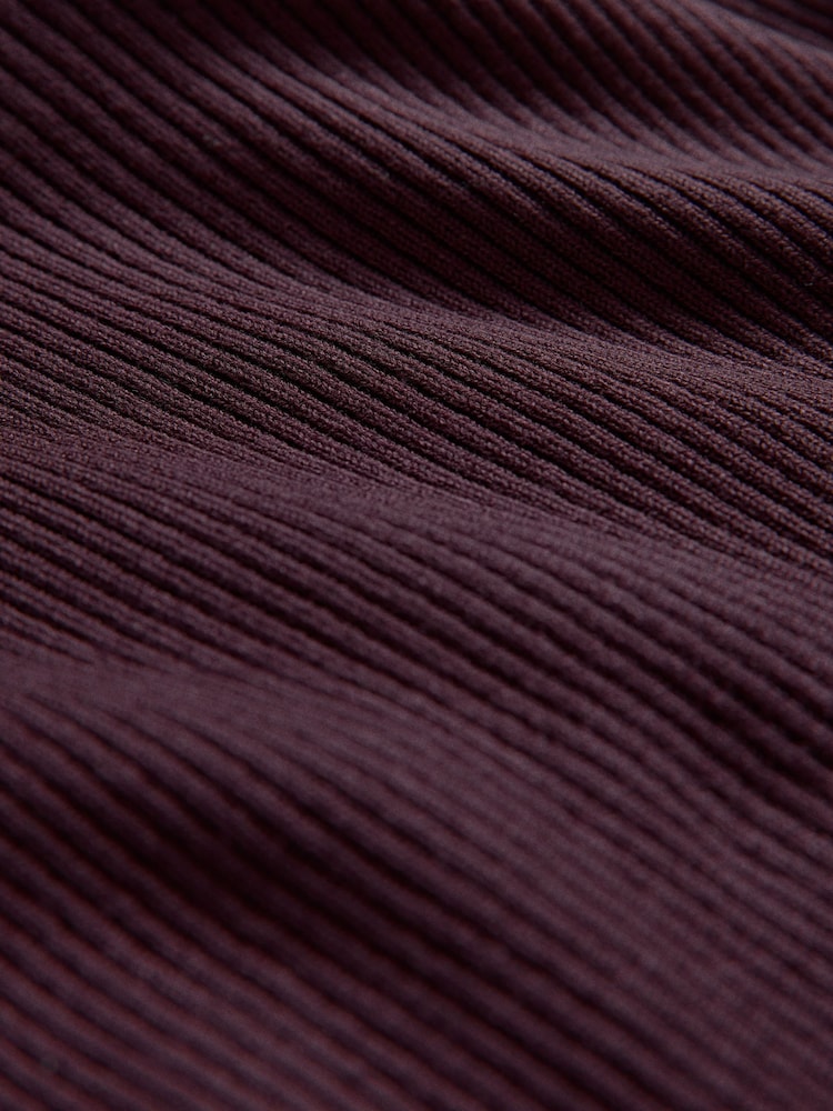 The Set 2 Pack Scallop Trim Sleeveless Scoop Neck Woven Mix Maxi Dress Black/Burgandy - Image 6 of 6