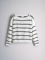 The Set 3 Pack Knitted Slash Neck Jumpers - Imaginea 2 din 6