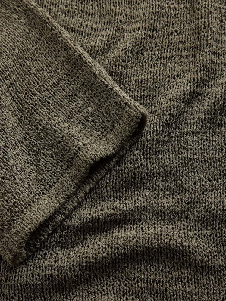 The Set 3 Pack Open Knit T-Shirts - 11এর মধ্যে 11 ছবি