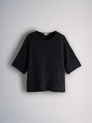 The Set 3 Pack Open Knit T-Shirts - 11এর মধ্যে 9 ছবি