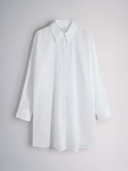 The Set 2 Pack Cotton Beach Shirts Black/White - Image 4 of 12