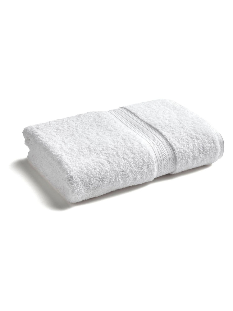 Christy White Renaissance Cotton Towel - Image 5 of 5