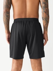 Black Active Gym Textured Training Shorts - Image 3 of 8
