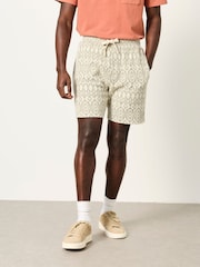FatFace Jacquard Shorts - Imaginea 1 din 6
