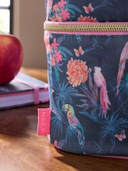Pink/Navy Tropical Print Lunch Bag - Image 3 of 4