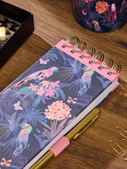 Pink/Blue Tropical Print List Pad - Image 3 of 4