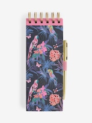 Pink/Blue Tropical Print List Pad - Image 4 of 4